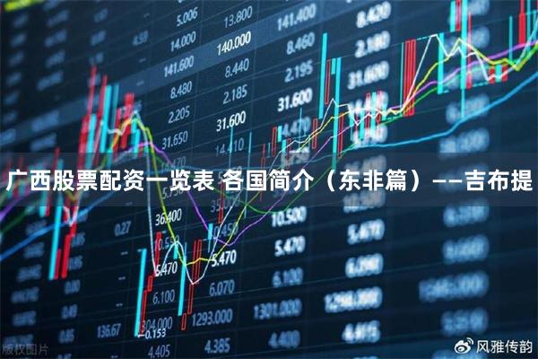 广西股票配资一览表 各国简介(东非篇)——吉布提